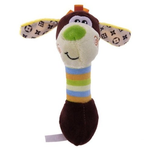 Cute Pet Toys Chew Squeaker For Dogs And Cats $20.63 Dana Fashion style: Blue Toys & Hobbies Material: Plush Style: stuffed sound toy Color: Blue, Yellow, Pink, Coffee Size: approx. 18x10x6cm/7.08x3.93x2.36in Safe,non-toxic,practical and lovely toys for y