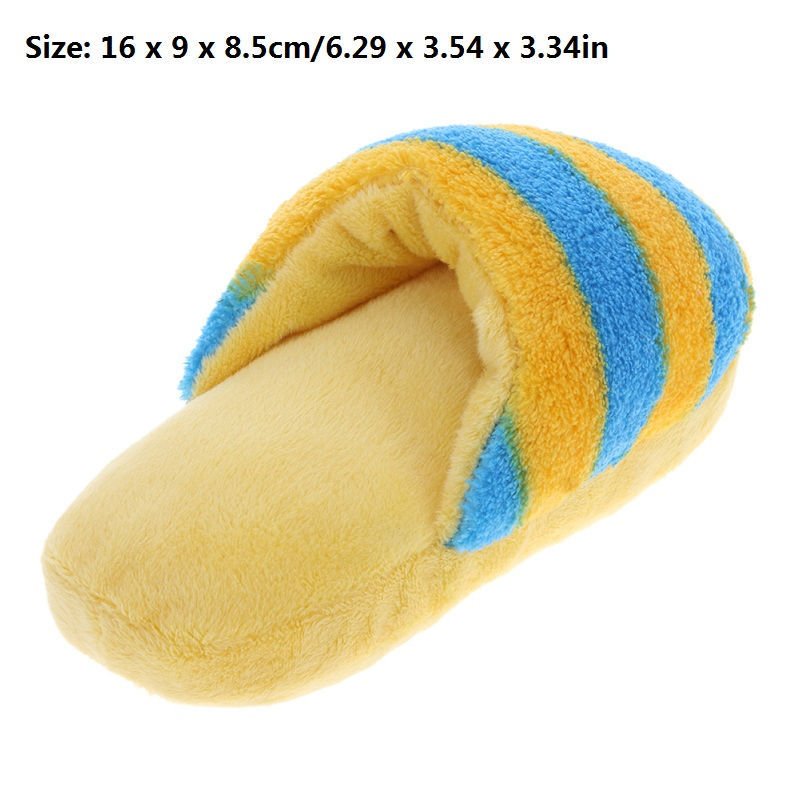 Cute Pet Toys Chew Squeaker For Dogs And Cats $16.58 Dana Fashion style: Yellow Toys & Hobbies Material: Plush Style: stuffed sound toy Color: Blue, Yellow, Pink, Coffee Size: approx. 18x10x6cm/7.08x3.93x2.36in Safe,non-toxic,practical and lovely toys for