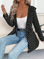 Women's Double-sided Reversible Hooded Zipper Jacket - DanaFashionstore