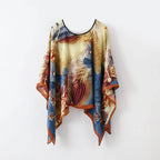 Pullover Shawl Outerwear Cover-up Multifunctional Scarf - DanaFashionstore