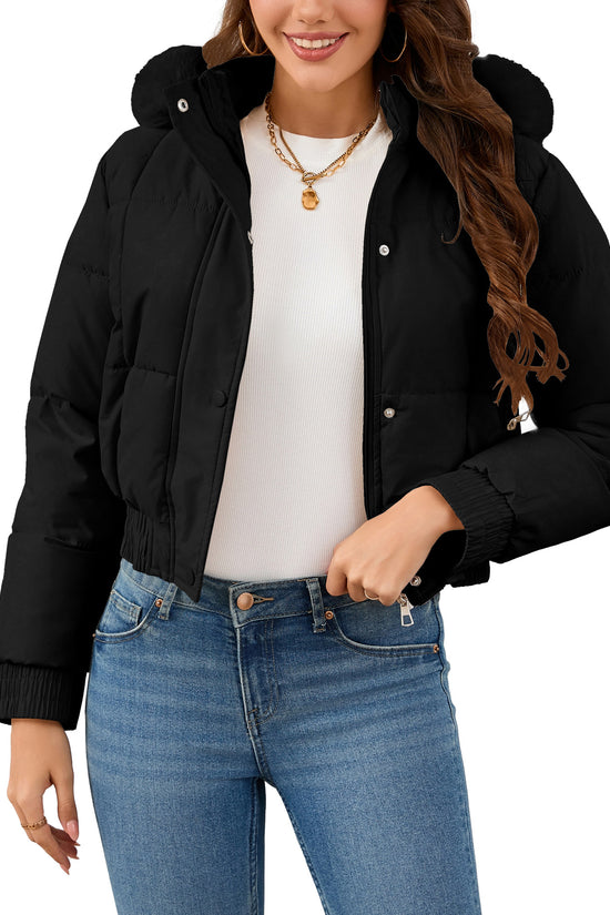 Women's Fashion Casual Thickening Cotton-padded Jacket