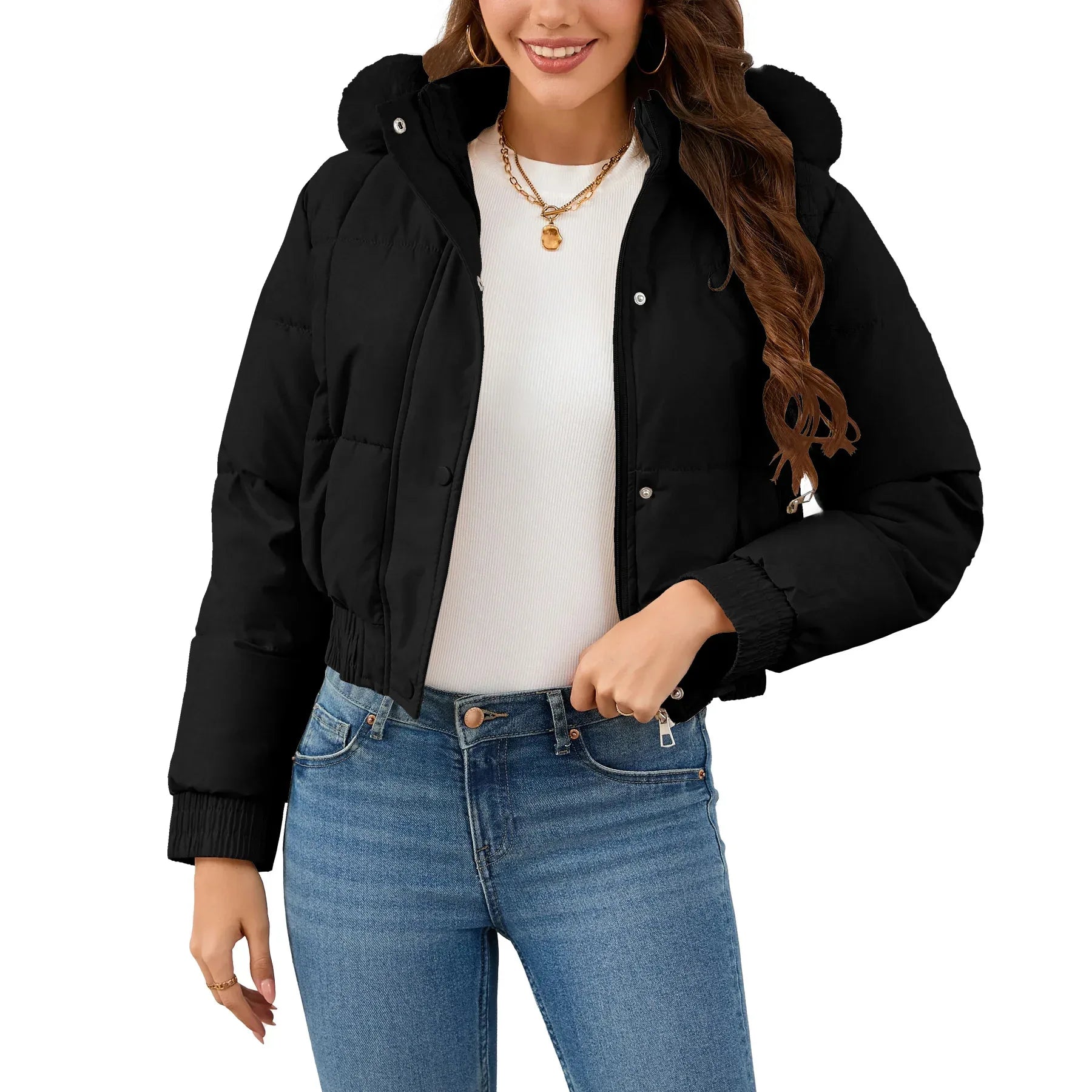 Women's Fashion Casual Thickening Cotton-Padded Jacket 2026 - Winter Coat - DanaFashionstore
