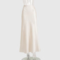 Fishtail Skirt Satin Satin Long - DanaFashionstore