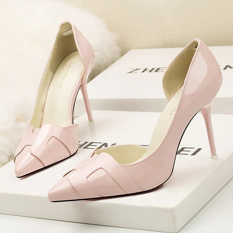 High Heels Stiletto High Heel Side Hollow - DanaFashionstore