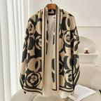 Retro High Sense Artificial Cashmere Scarf - DanaFashionstore