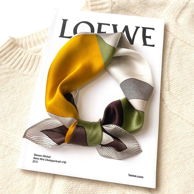 Fashion Lady Sunflower Vintage Scarf - DanaFashionstore