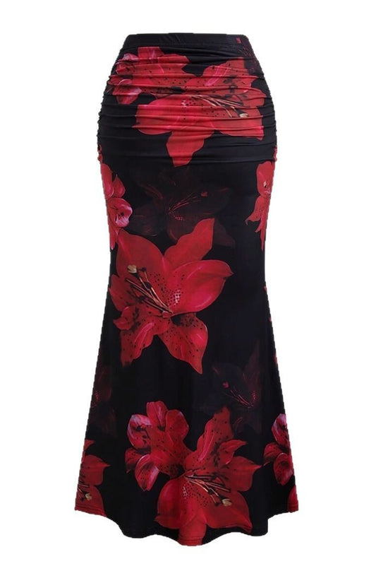 A- Line Skirt Leisure Vacation Long Women's Clothing - Dana Fashion