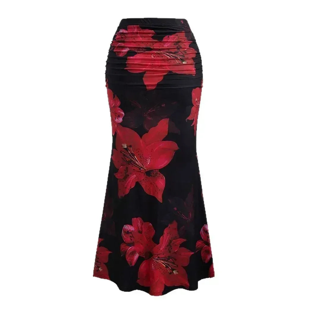 A- Line Skirt Leisure Vacation Long Women's Clothing - DanaFashionstore