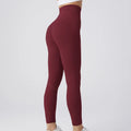 Seamless Leggings Yoga Pants Tummy Control Workout Running Yoga Leggings For Women - DanaFashionstore