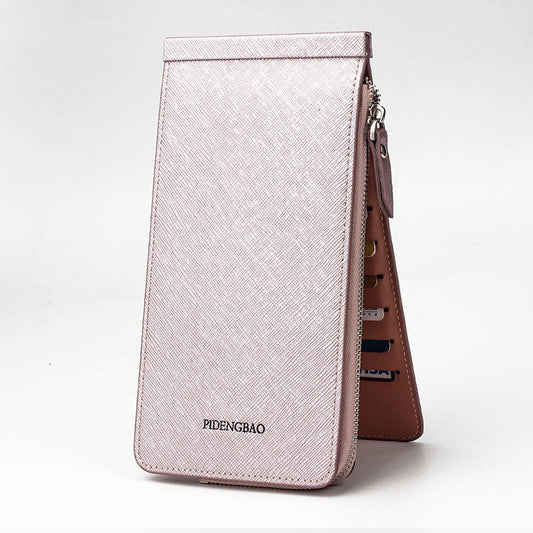 Korean Style Cross Pattern Mobile Phone Bag Multifunctional