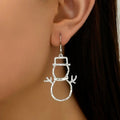  Snowman Earrings