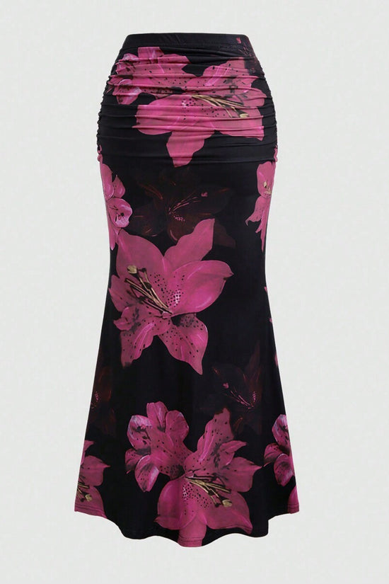 A- Line Skirt Leisure Vacation Long Women's Clothing - Dana Fashion