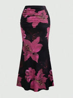 A- Line Skirt Leisure Vacation Long Women's Clothing - DanaFashionstore