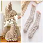 Winter Package Heeled Waterproof Home Indoor And Outdoor Wear Cute High Helper Cotton Slippers - DanaFashionstore