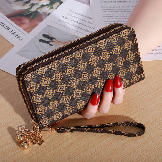 Women's Hand Holding Casual Double Zip Large-capacity Wallet - Dana Fashion