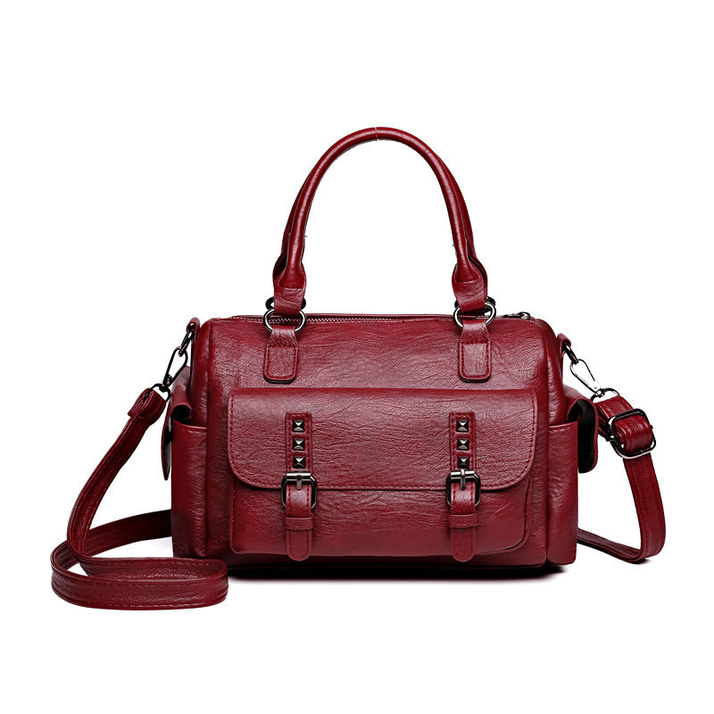 Large Capacity Vintage Messenger Bag - Dana Fashion