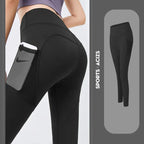 Yoga Pants Women With Pocket Leggings Sport Girl Gym Leggings Women Tummy Control Jogging Tights Female Fitness Pants - DanaFashionstore