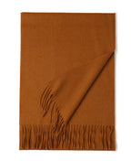 New Solid Color Wool Long Beard Warm Tassel Scarf Thick - DanaFashionstore