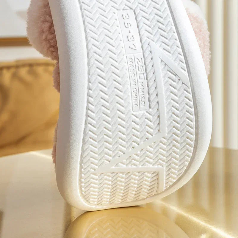 Christmas Shoes Winter Home Slippers Elk Soft Cozy Bedroom Slipper Slip On House Shoes - DanaFashionstore