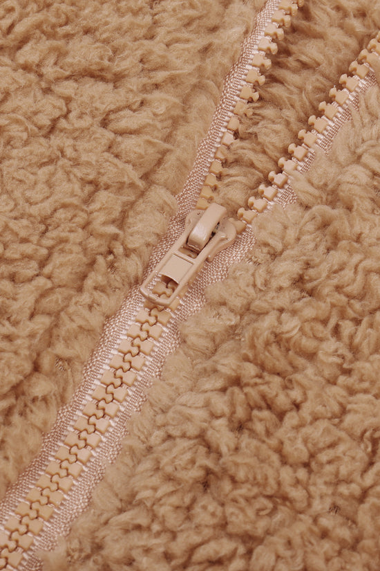 Fashionable Plush Warm Jacket Women