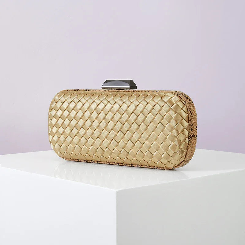 Women's Handmade Dress Garment Bag Serpentine Weave - DanaFashionstore