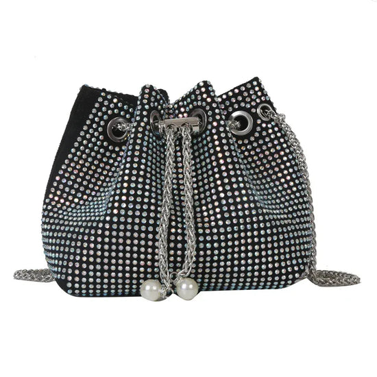 Diamond Drawstring High-grade Chain Crossbody Bag - DanaFashionstore