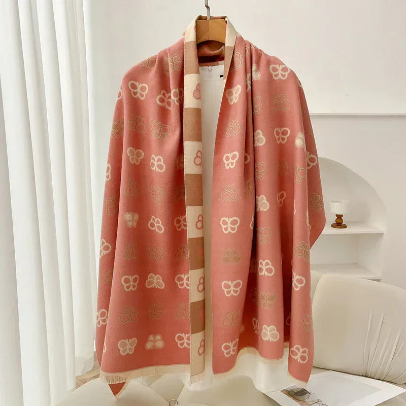 Retro High Sense Artificial Cashmere Scarf - DanaFashionstore