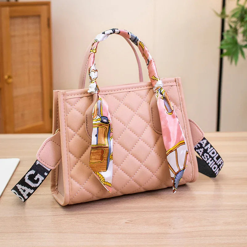 Bag Women's Fashion Silk Scarf Portable Shoulder Crossbody - DanaFashionstore