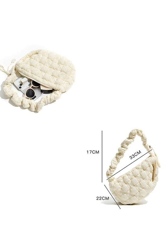 Minority All-Match Cloud Pleated Big Bag - Dana Fashion