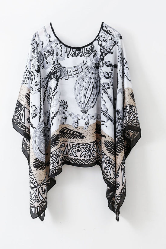 Pullover Shawl Outerwear Cover-up Multifunctional Scarf