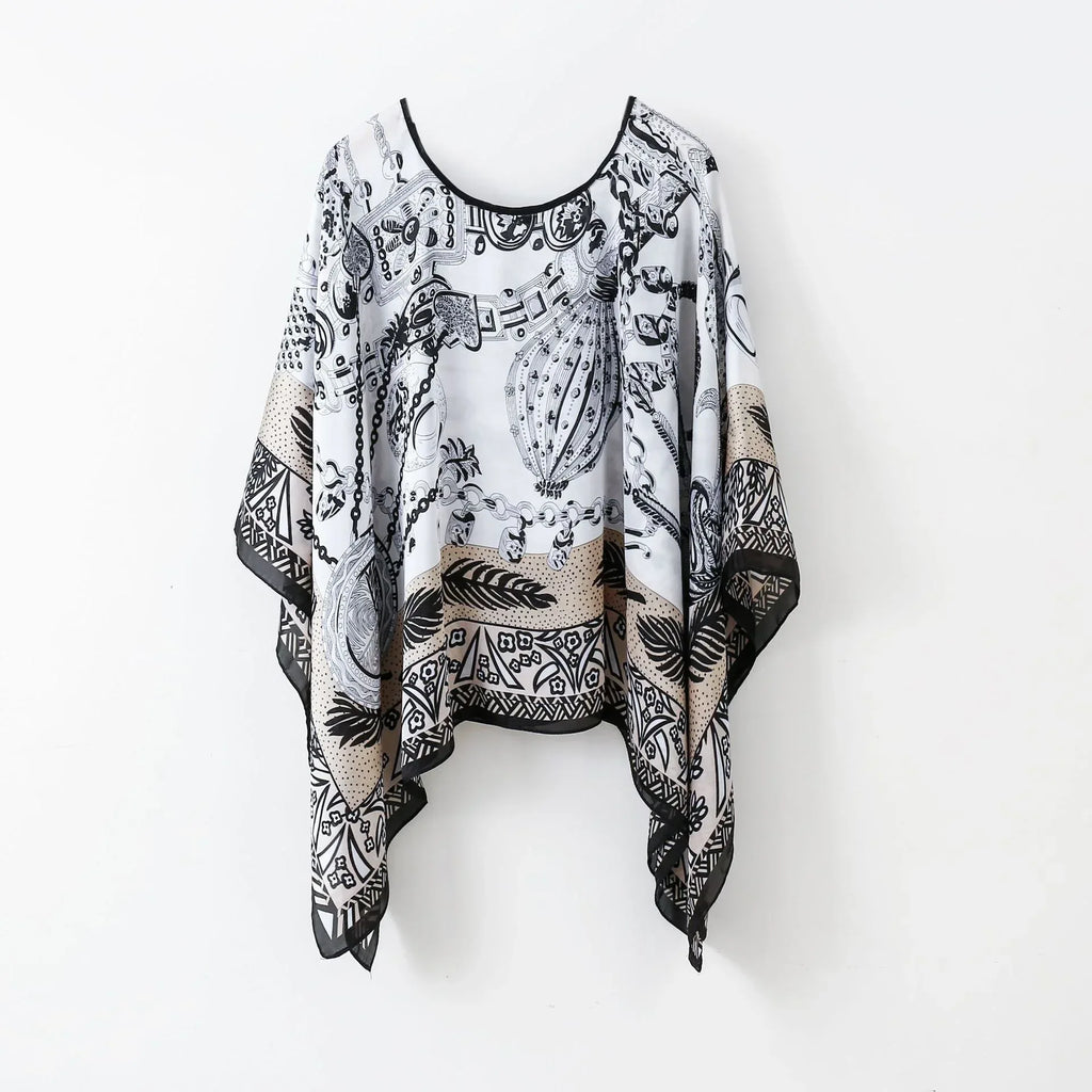 Pullover Shawl Outerwear Cover-up Multifunctional Scarf - DanaFashionstore