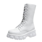 Velvet Mid-tube Microfiber Round Head Artificial Wool Adult Women's Boots - DanaFashionstore