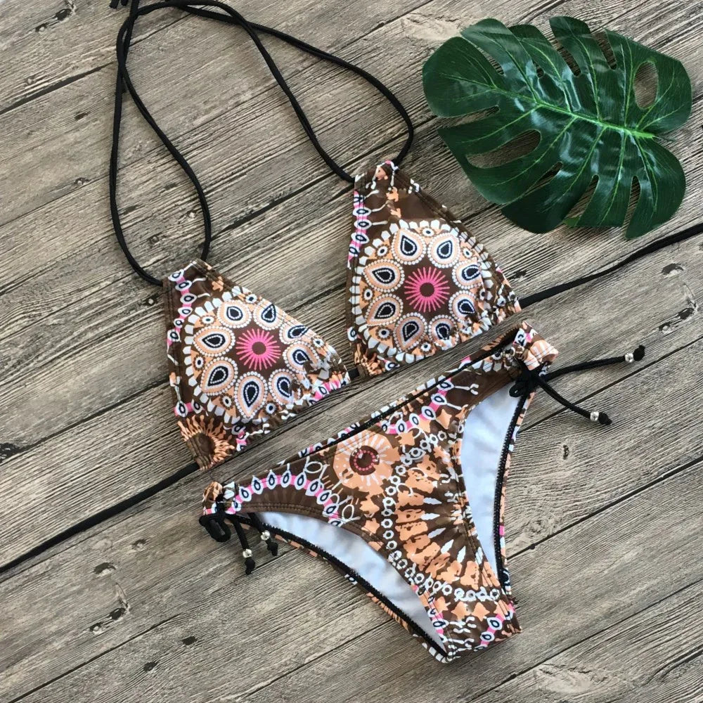 Floral multicolor bikini - DanaFashionstore