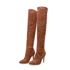 Stiletto High Heel Pointed Toe Over-the-knee Boots - DanaFashionstore