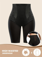 Lace Edge Anti Rolling Breathable Womens Shaping Panties For A Sleek Sculpted Silhouette