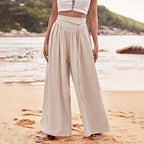 Simple Elegant Style Wide-leg Casual Pants Women - DanaFashionstore