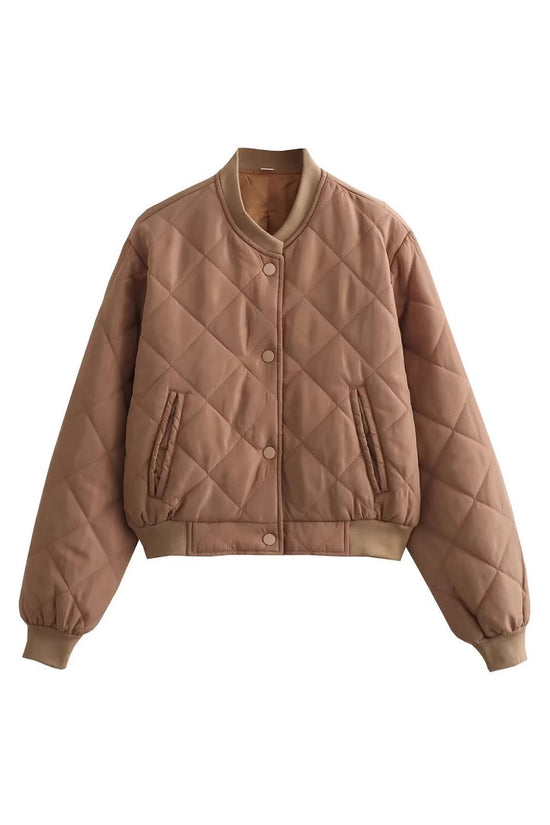 Autumn And Winter Ladies New Comfort And Casual Short Cotton Jacket Jacket Coat