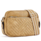Cow Color Matching Multifunctional Zipper Crossbody Bag - DanaFashionstore