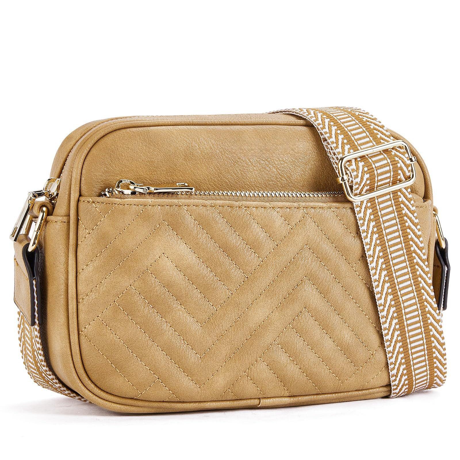 Cow Color Matching Multifunctional Zipper Crossbody Bag - DanaFashionstore