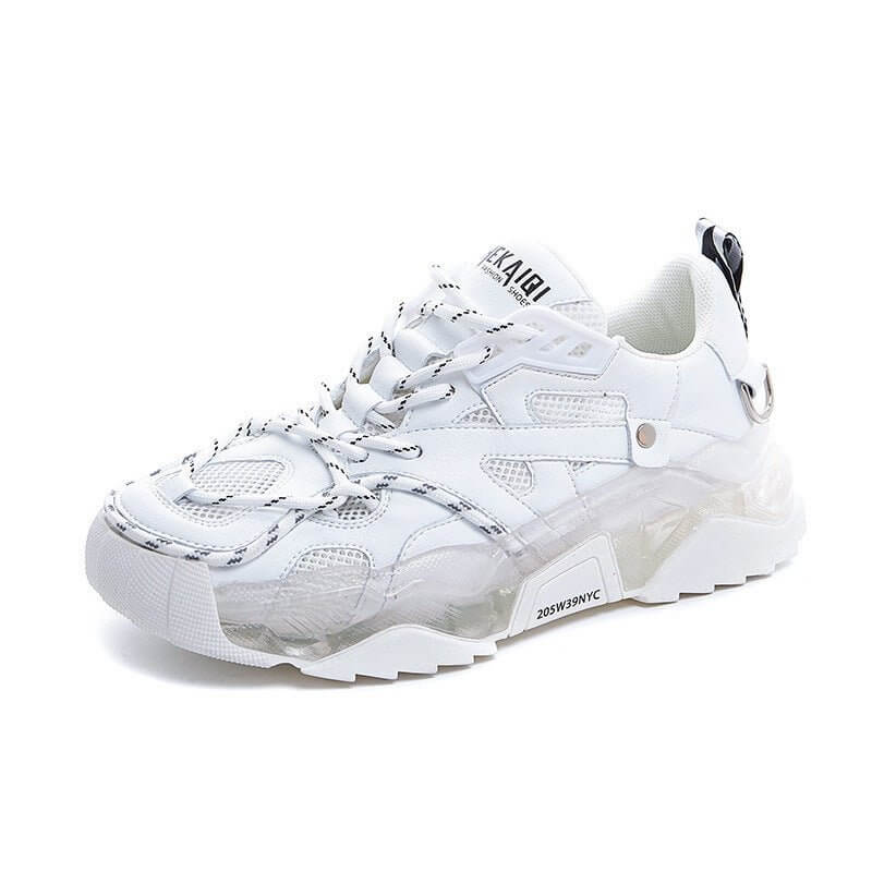 Daddy Shoes Women's Ins Trend New Thick-soled Mesh Breathable Sneakers $149.50 Dana Fashion Color: White Size: 35 Women's shoes Overview: Unique design, stylish and beautiful. Good material, comfortable feet. A variety of colors, any choice. Specification