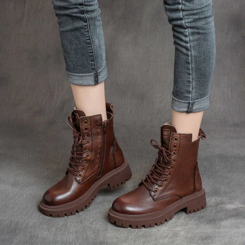 Martin Boots Women's British Style Short Boots - DanaFashionstore