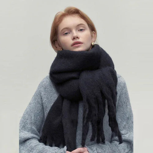 All-match Soft Glutinous Idle Style Thermal Long Scarf - DanaFashionstore