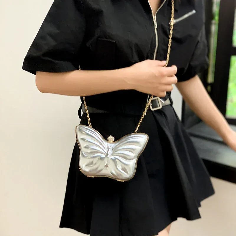 Women's Cute Butterfly Chain Crossbody Bag - DanaFashionstore