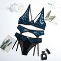 Three-piece Lace Sexy V-neck See-through Body Shaping Underwear - DanaFashionstore