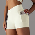  6608 Shorts Beige Gray