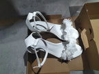 Summer New Flower Buckle Thick Heel Plus Size Women's Sandals - DanaFashionstore
