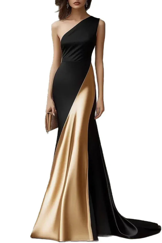 Womens Stylish And Elegant Satin Dress - DanaFashionstore