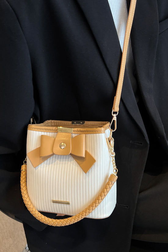 New Special-interest Design Bowknot Color Matching Shoulder Messenger Bag - Dana Fashion