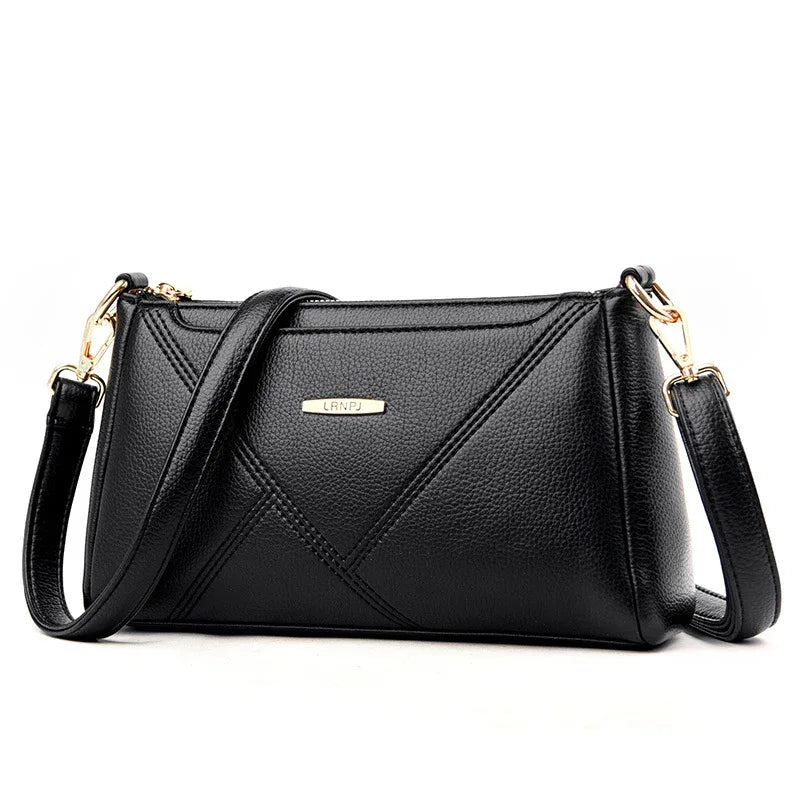 Texture Soft Leather Crossbody Bag Fashion Lady - DanaFashionstore