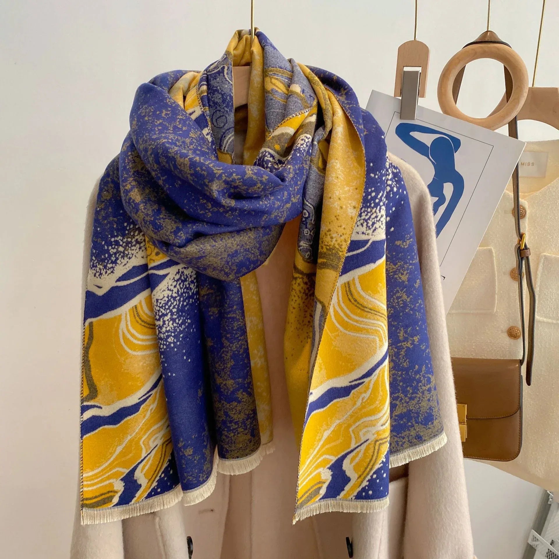 Style Double-sided Thickened Warm Scarf - DanaFashionstore
